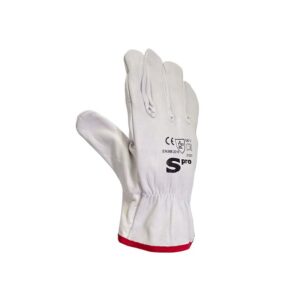 GUANTE SPRO CONDUCTOR 3/4 CUERO CHAMPAGNE 10"
